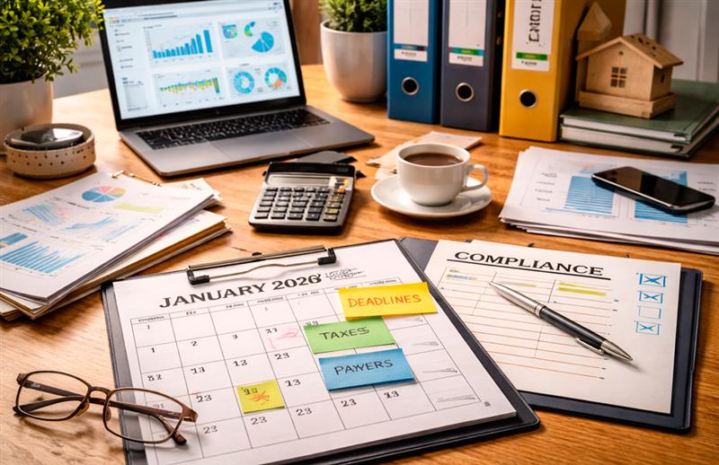 January 2026 Small Business Compliance Deadlines: HR, Payroll, Benefits & Taxes